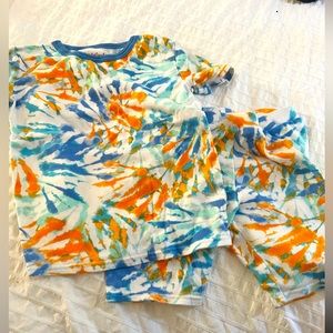 Summer shirts pj set cat and Jack size 6